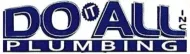 DO ALL Plumbing logo in blue and white with a wrench graphic