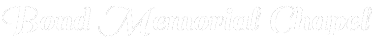 Bond Memorial Chapel Logo
