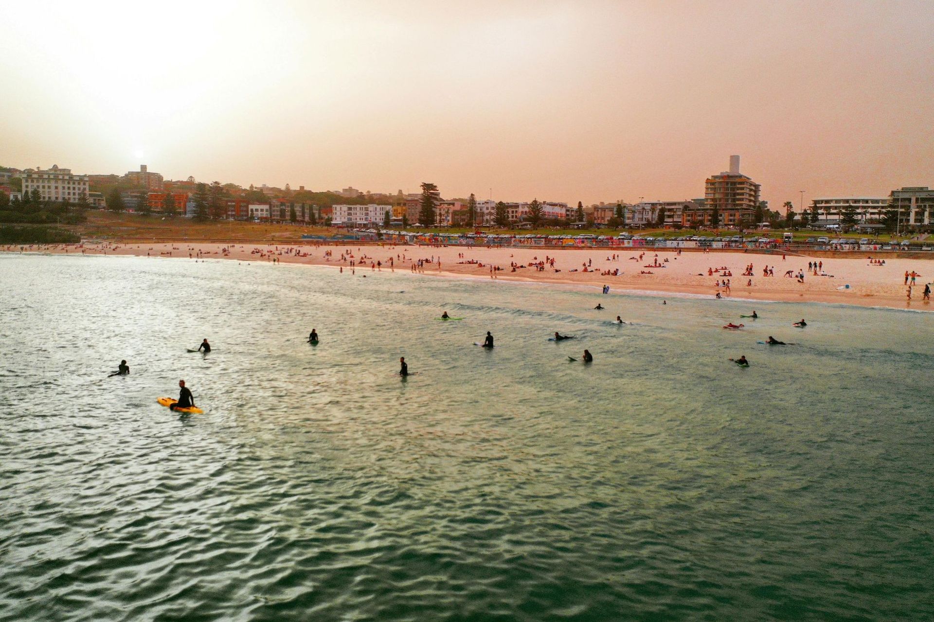 overview of NSW beach landscape
