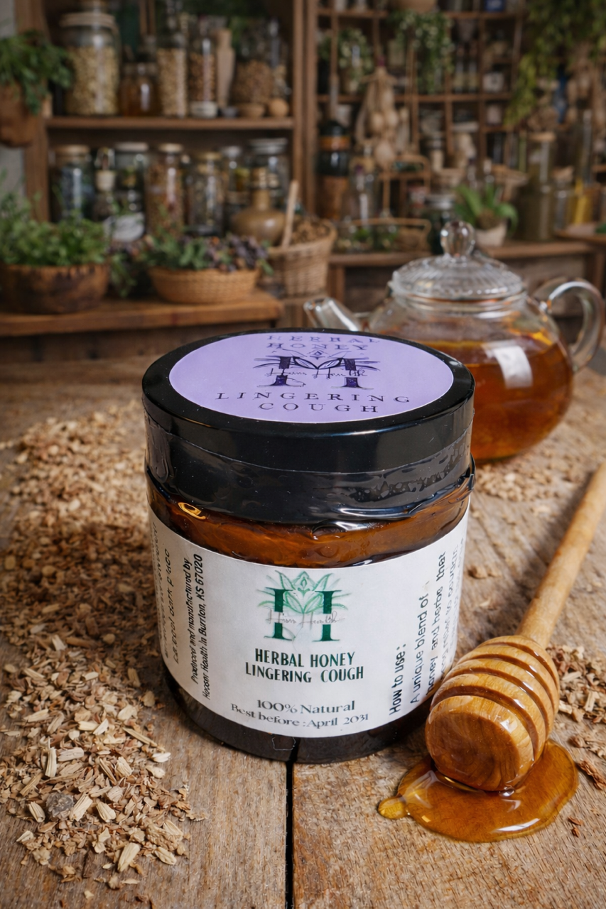 Herbal Honey for Lingering Cough