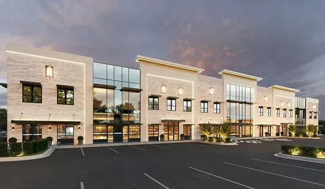 New commercial buildout exterior | CraftMaster project in East Tennessee