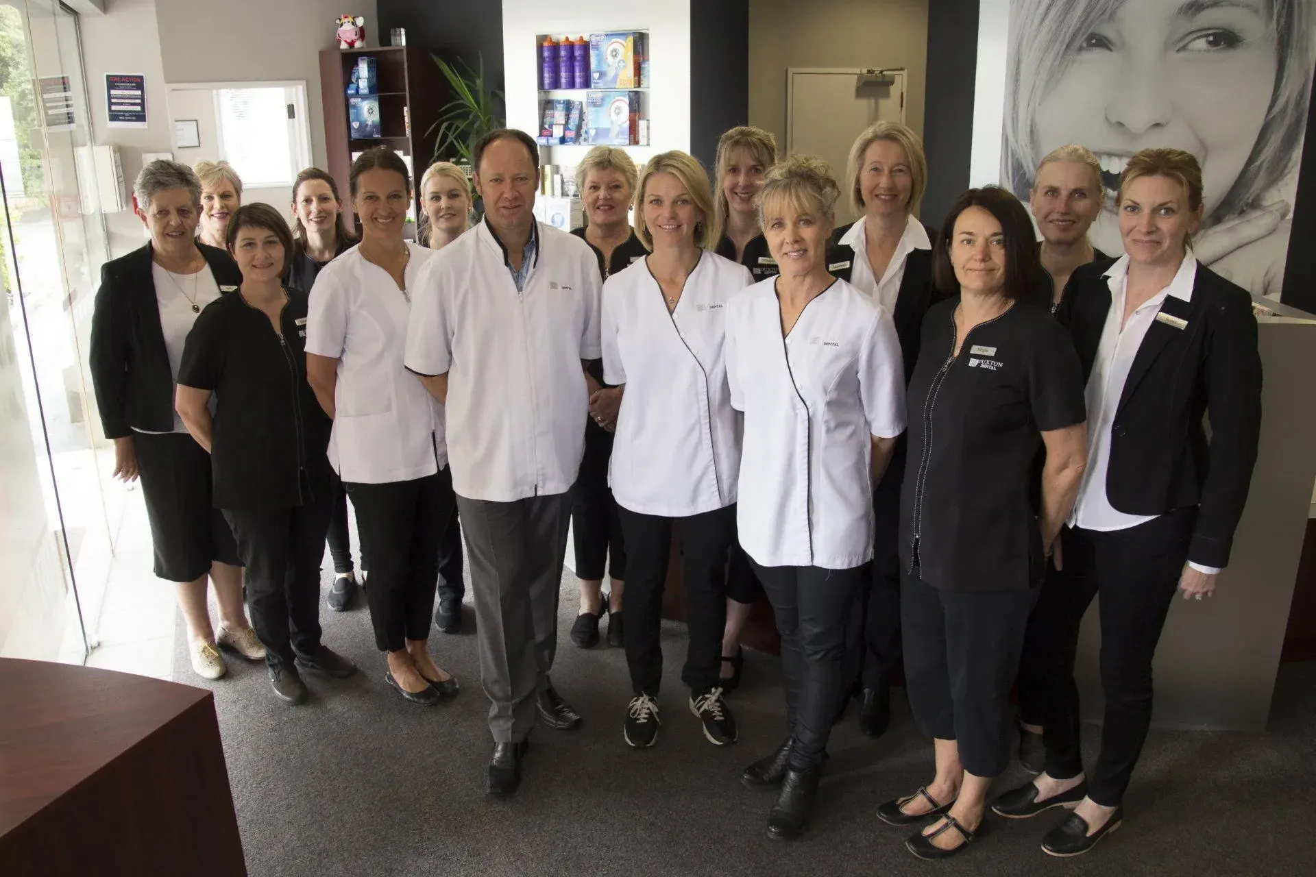 Duxton dental team group photo 