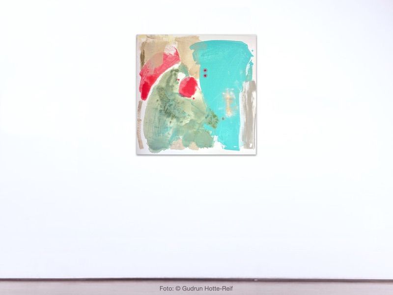 Bildnummer 3371, Ohne Titel, 60x60x4cm, Öl auf Leinen, Gudrun Hotte-Reif 2024