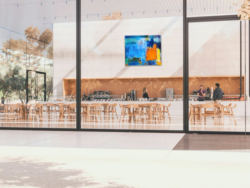 Bildnummer 3270, Ohne Titel, Öl auf Leinen, Maße 150 x 200 x 2 cm, Gudrun Hotte Reif 2024