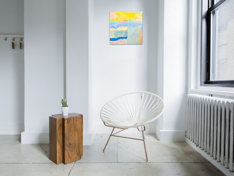 Bildnummer 4722, Ohne Titel, Acryl auf Leiwand, Maße 80 x 80 cm, Gudrun Hotte-Reif 2021