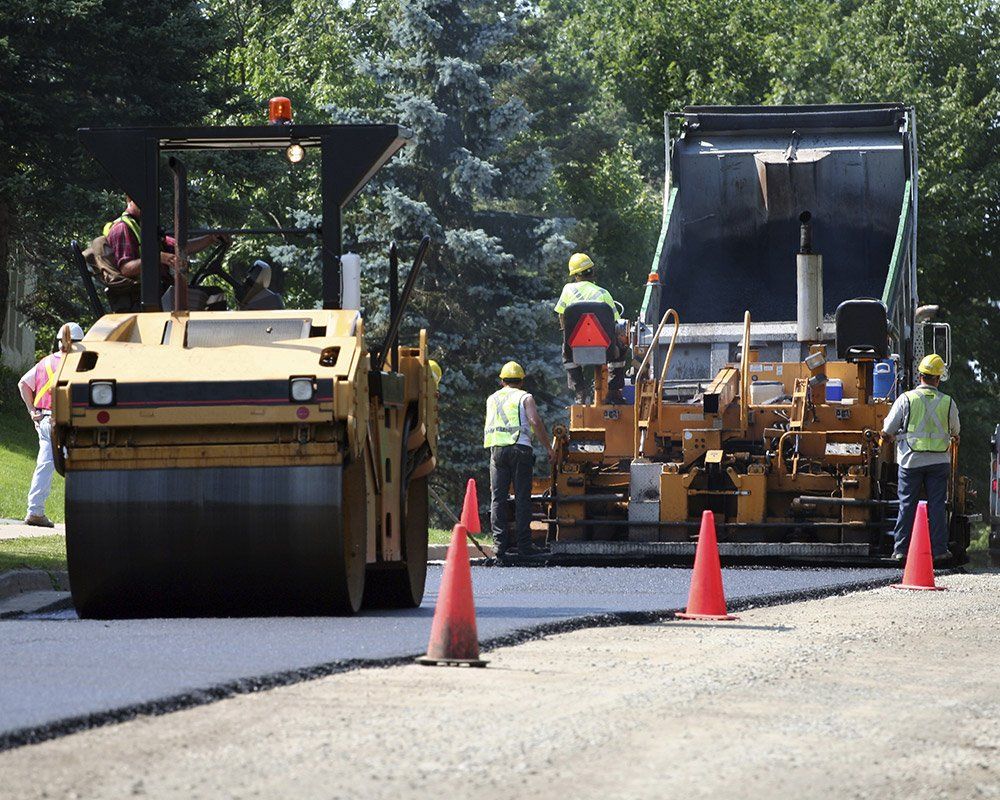 Road Construction — Unicoi, TN — Construction Asphalt Paving Services Inc Road Construction — Unicoi, TN — Construction Asphalt Paving Services Inc