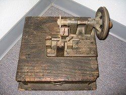 Antique Key Machine — Locksmith in Bedford, TX Antique Key Machine — Locksmith in Bedford, TX