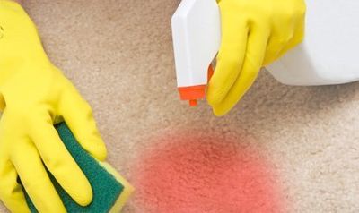 carpet stain cleaning