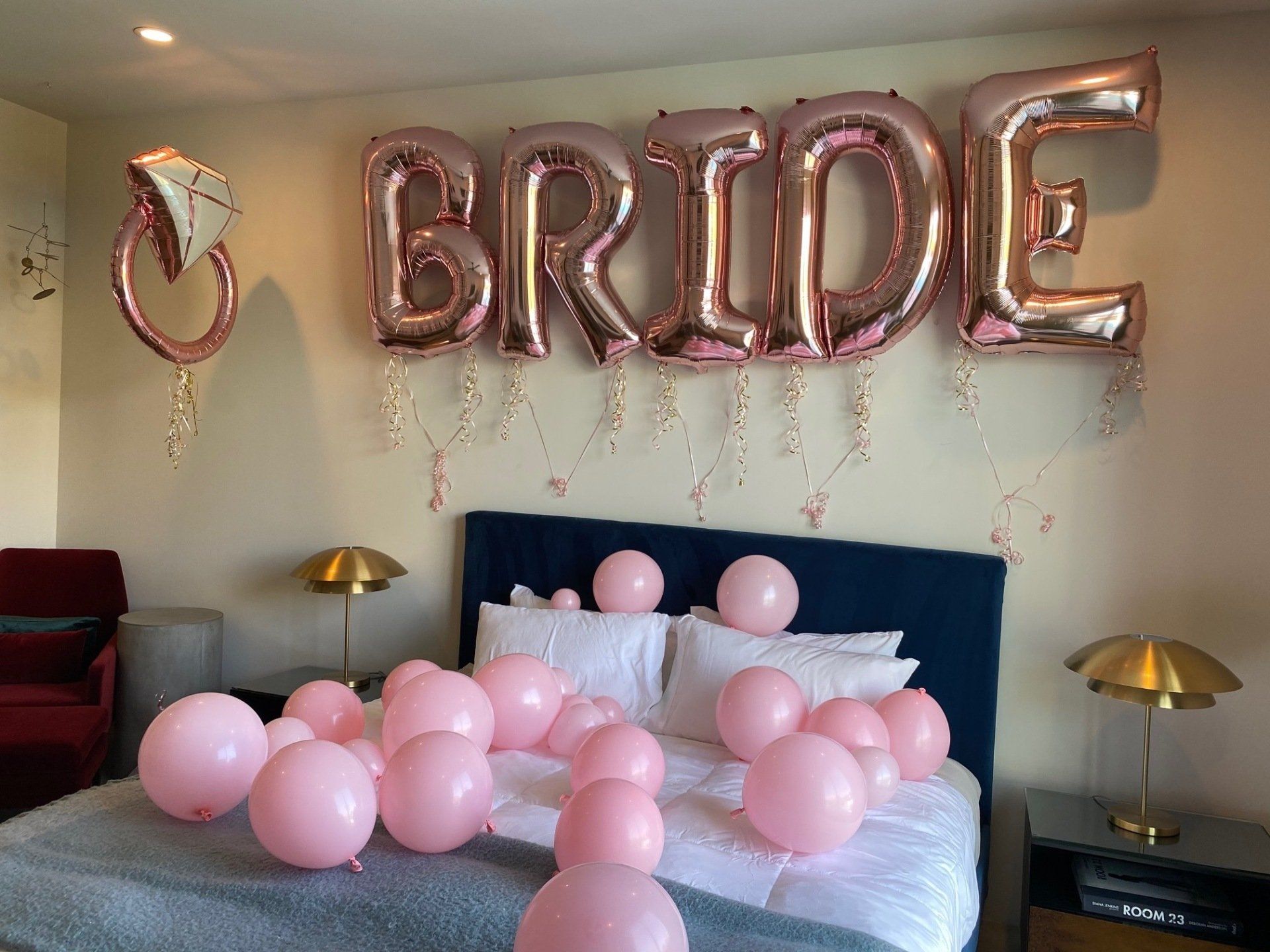 Bride balloons