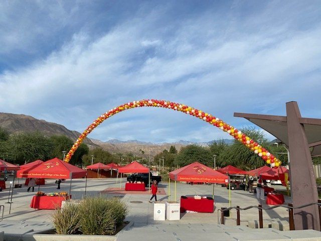 Red, Orange & Yellow arch