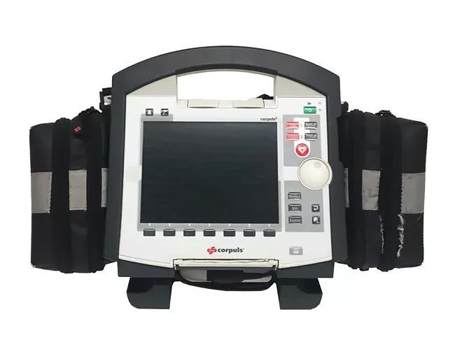Monitor Defibrillatore Corpuls 3 slim module ricondizionato. Fronte