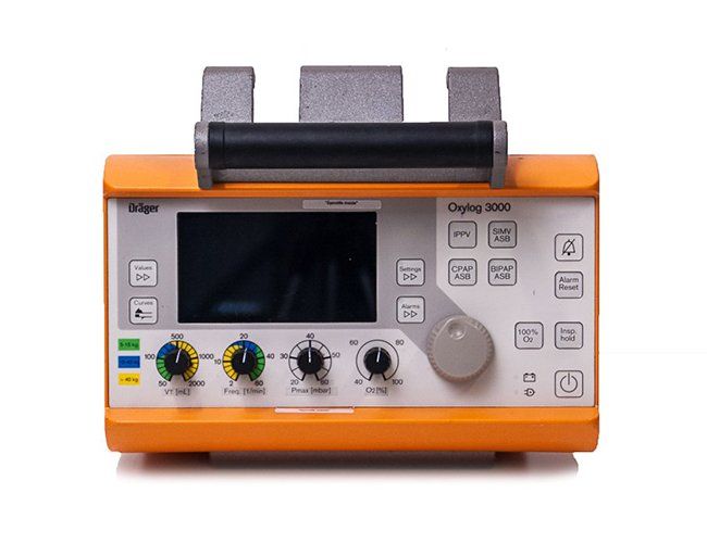 Ventilatore Polmonare Oxylog 3000  Drager. Ricondizionato