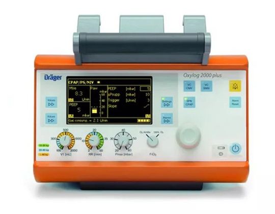 Ventilatore Polmonare Oxylog 2000 plus Drager ricondizionato