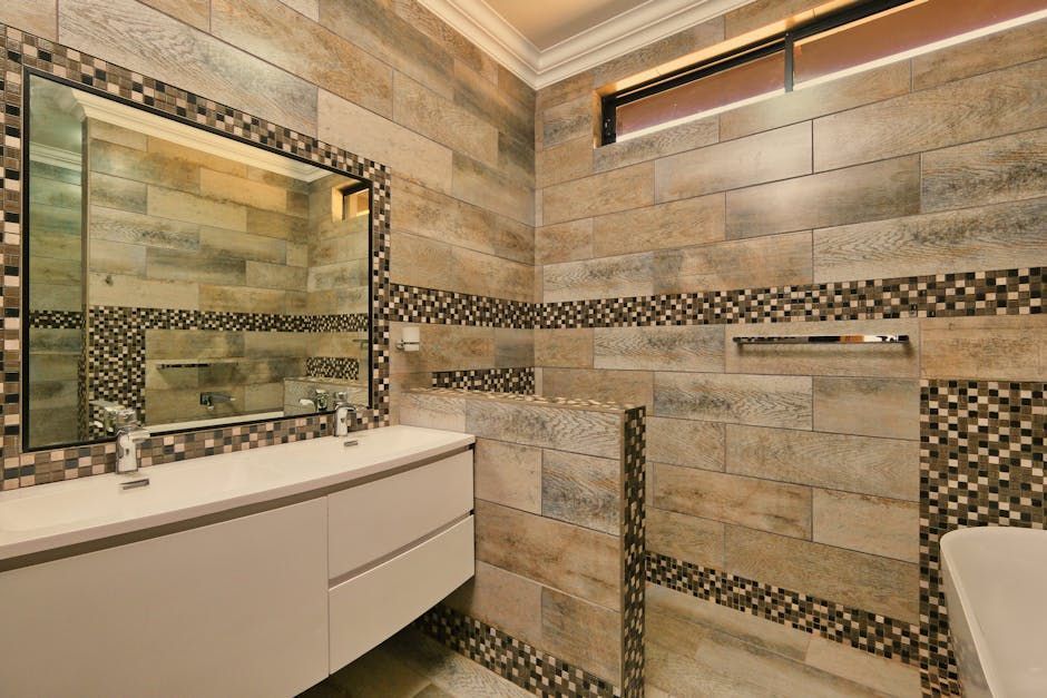Bathroom remodel in progress in San Diego