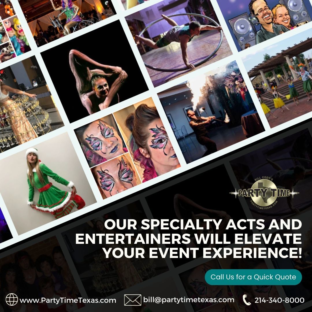 Specialty Acts and Entertainers