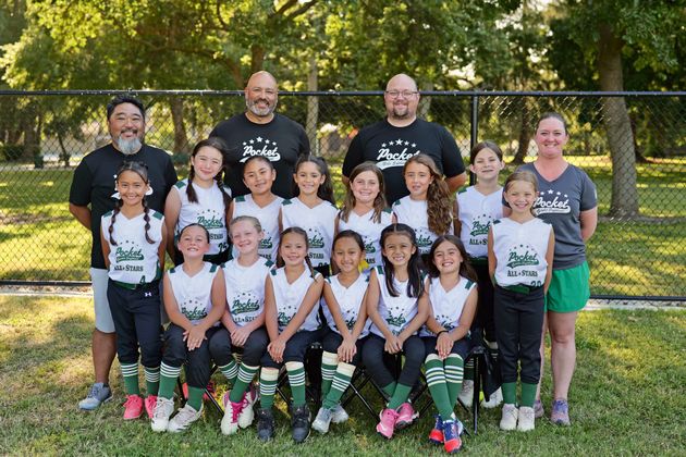 Team photo of 8u All Star team from 2025