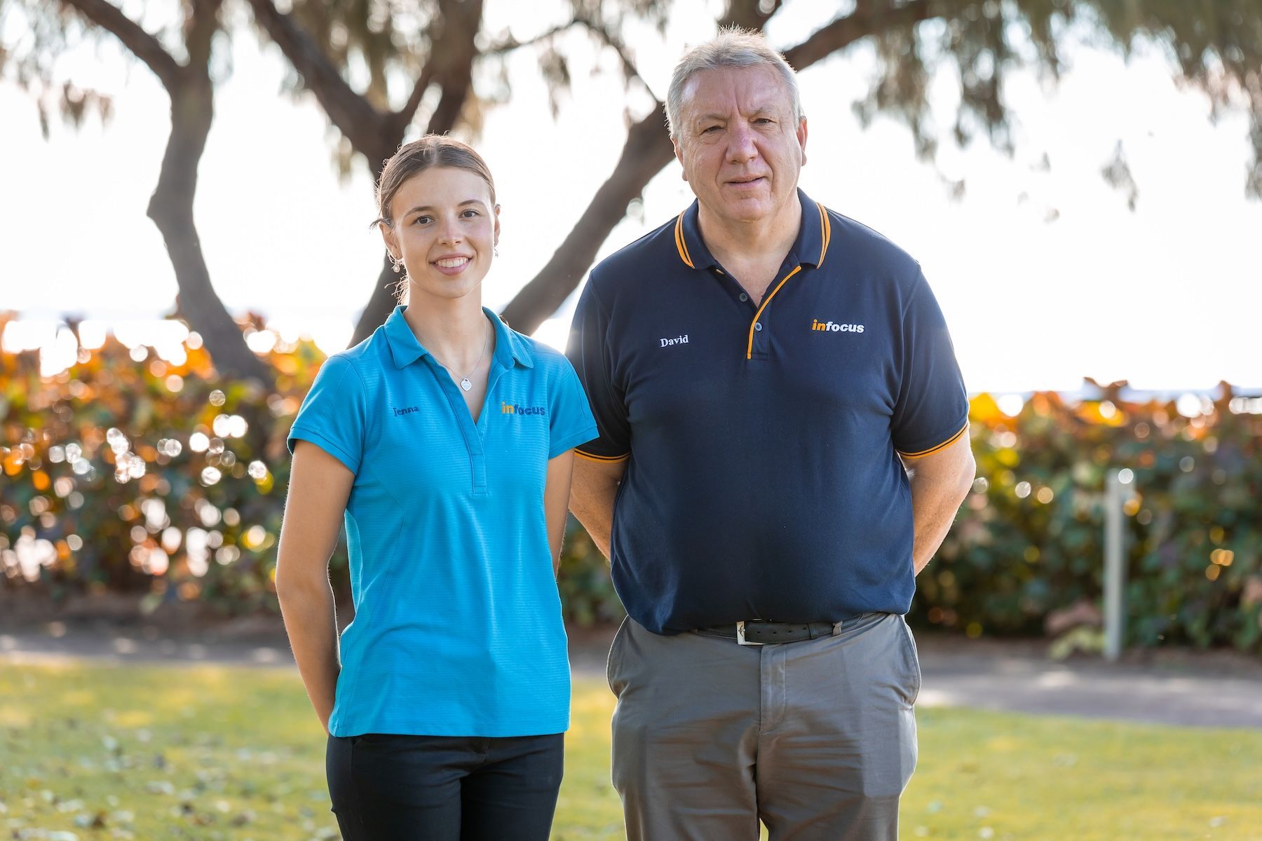 A Woman On A Computer Talking To Clients — Infocus Financial Advice Hervey Bay in Dundowran, QLD