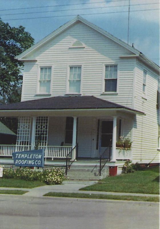 Templeton Roofing Co. House — Galesburg, IL — Templeton Roofing Company