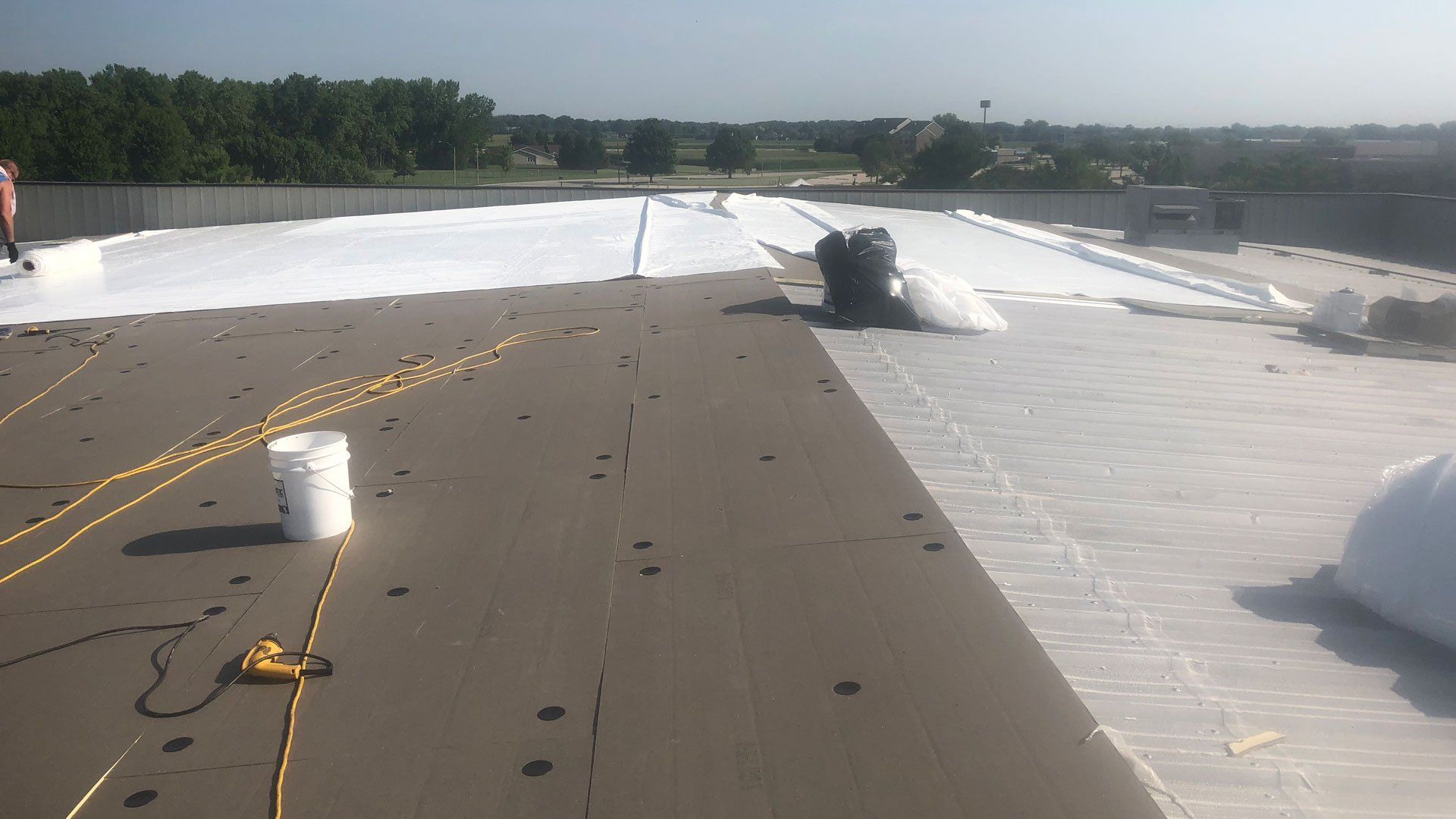 Roof of A Commercial Building — Galesburg, IL — Templeton Roofing Company