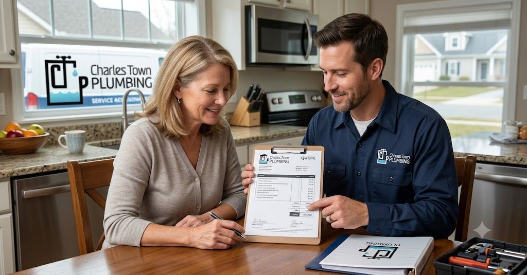How much does a plumber cost in Charles Town, WV — transparent pricing from Charles Town Plumbing