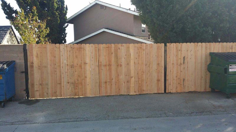 Wooden Home Fence — Installation in Inglewood, CA - King Dave Fence