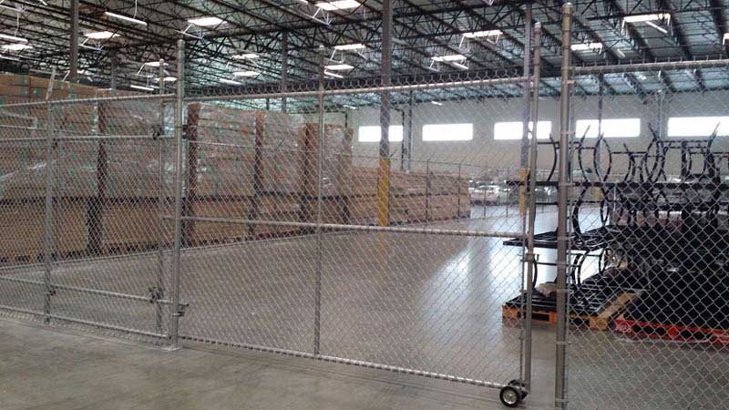 Chain Link Industrial Fences — Installation in Inglewood, CA - King Dave F
