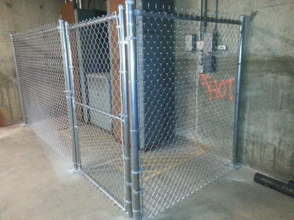 Metal enclosure — Installation in Inglewood, CA - King Dave Fence