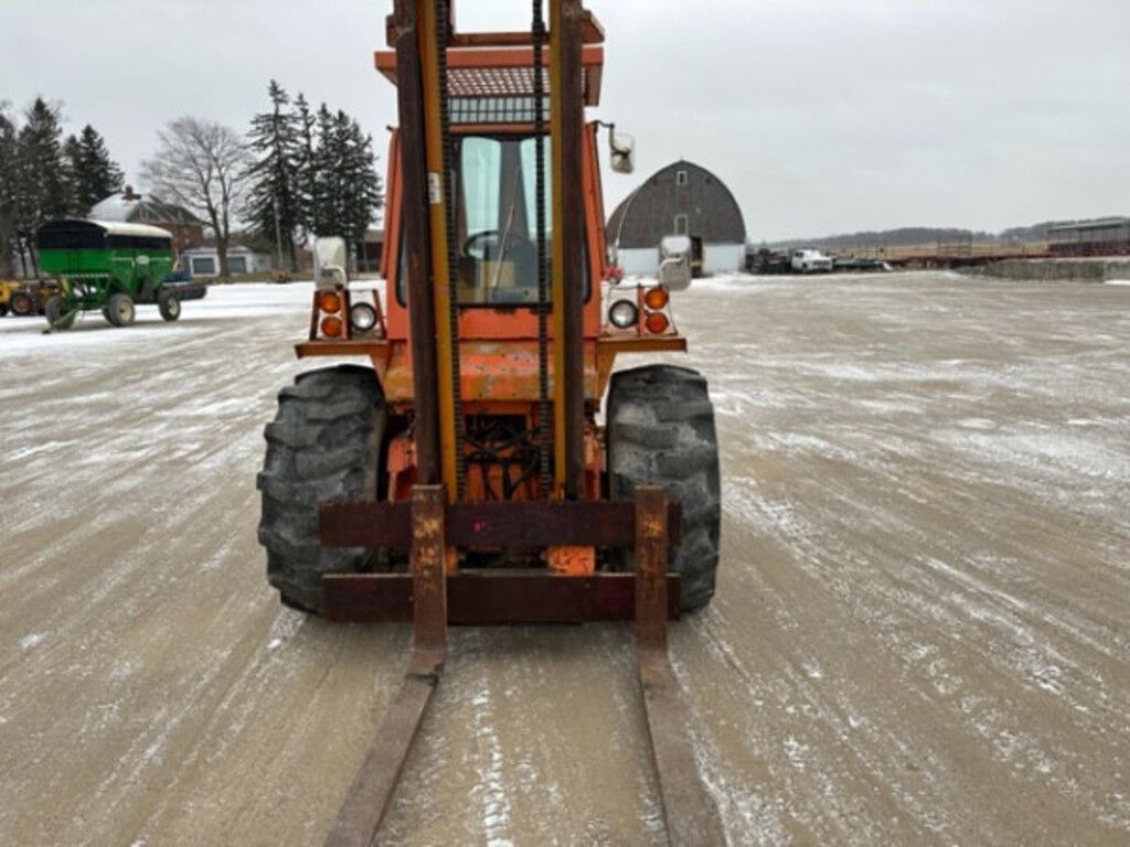 1989 CASE 586E 4WD FORKLIFT