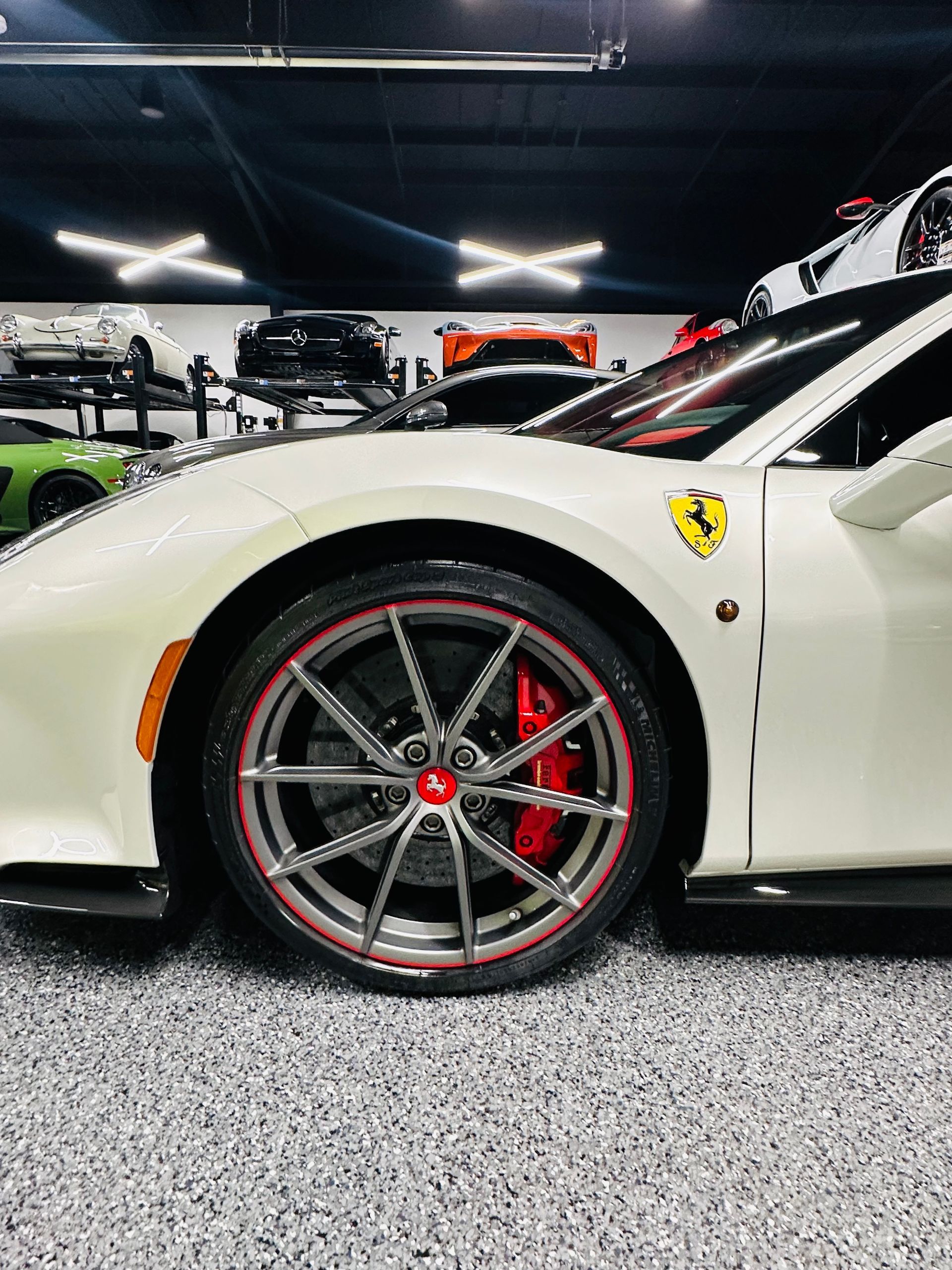 Ferrari Wheel Detail