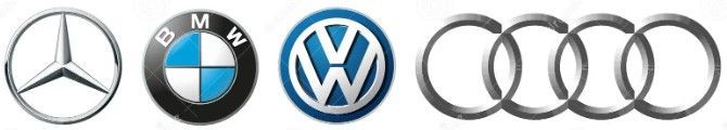 Logo diverse automerken