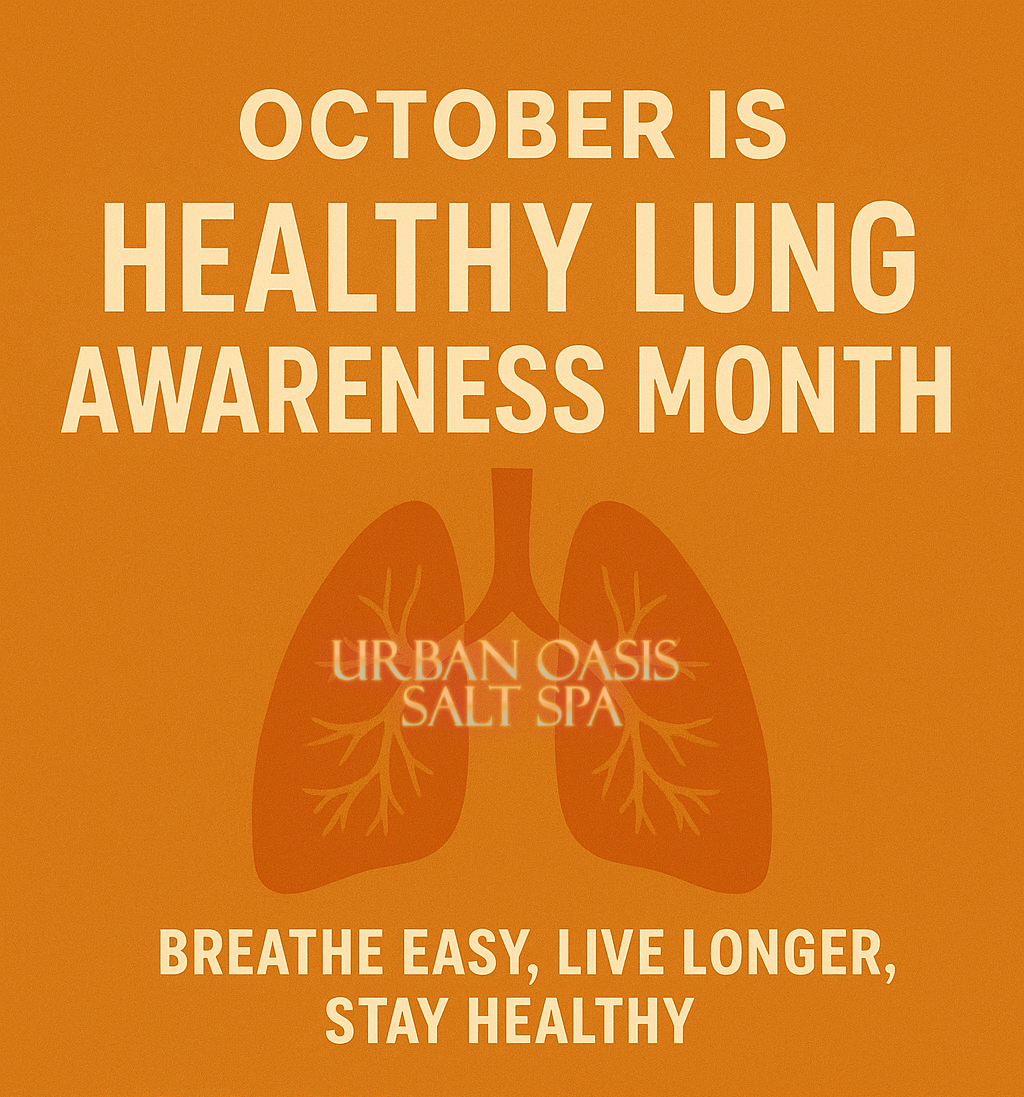 October is Healthy Lung Month, a perfect time to reflect on the importance of maintaining healthy lungs for a vibrant,  life.
