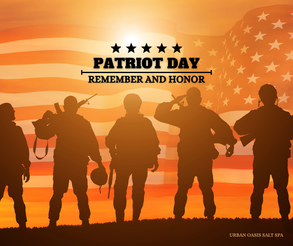 Patriot Day 2025, Remember and Honor, Free Salt room to all first responders
