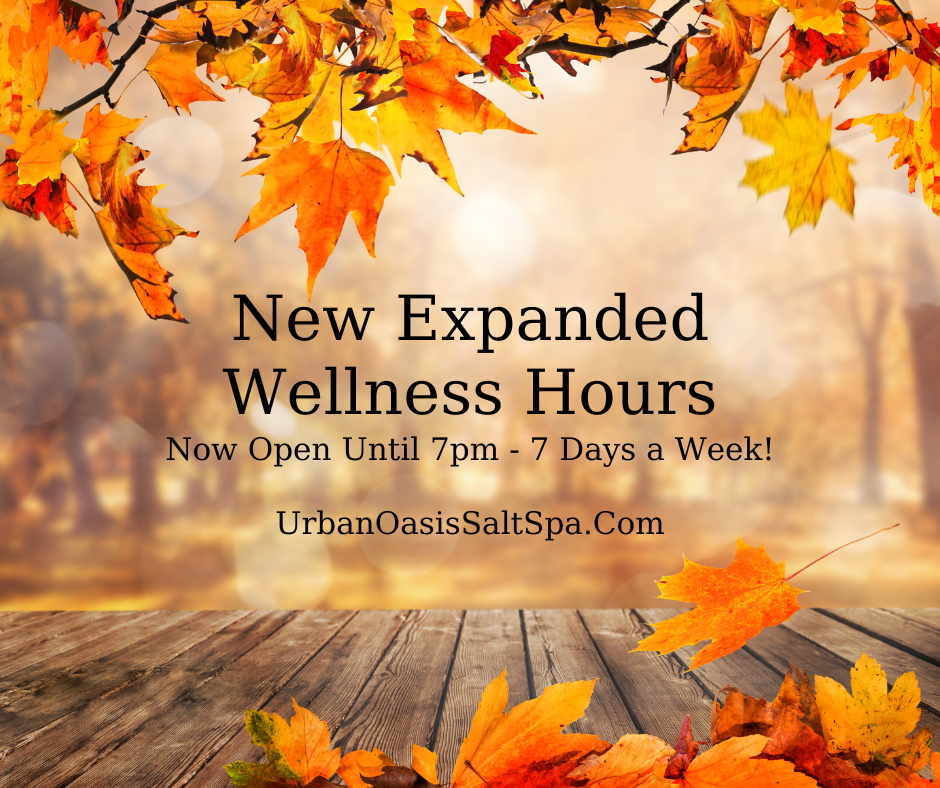 new expanded wellness hours to better serve you
