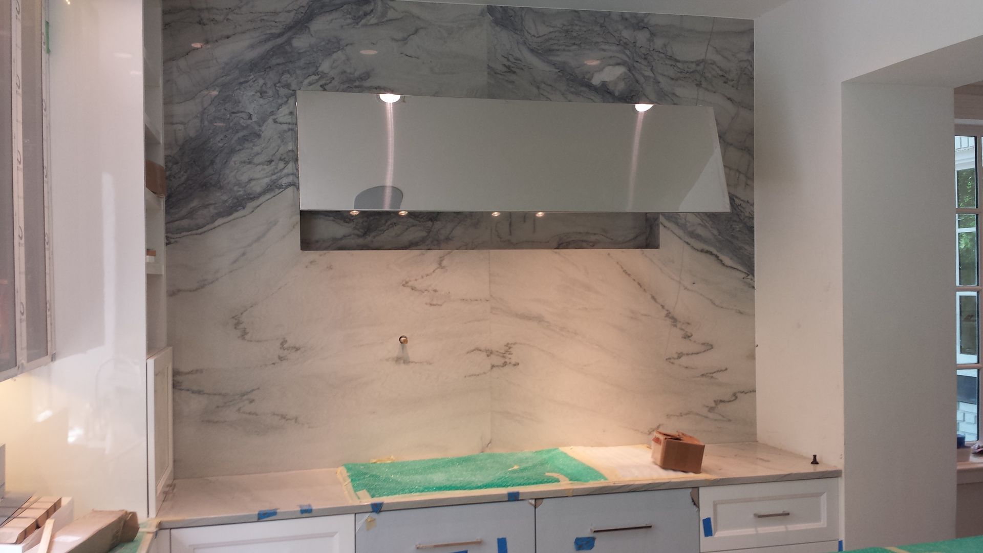 Modern Gas Range Hood — Greenville, TX — LM Fabrication, Inc.