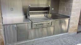 Stainless Steel Cabinetry — Greenville, TX — LM Fabrication, Inc.