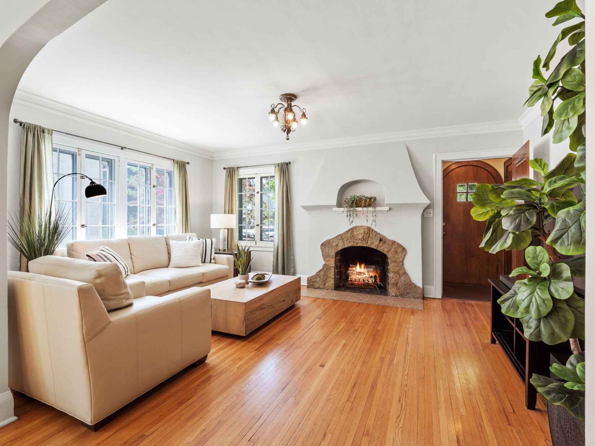 Real Estate Photography in Minnesota fireplace