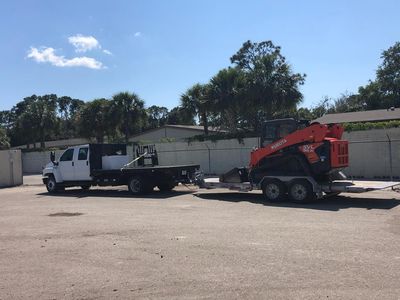 Truck with Green Tank — Cape Coral, FL — Linda Trucking, Inc.