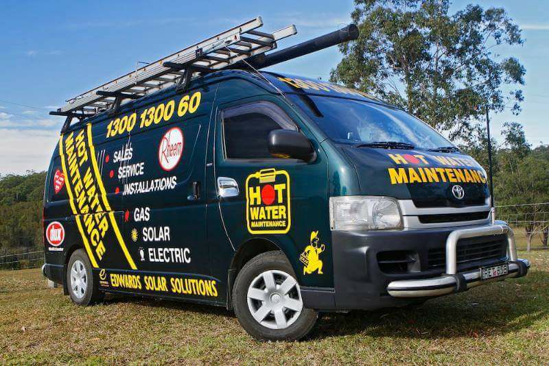 Business van — Hot Water Systems in Crescent Head, NSW