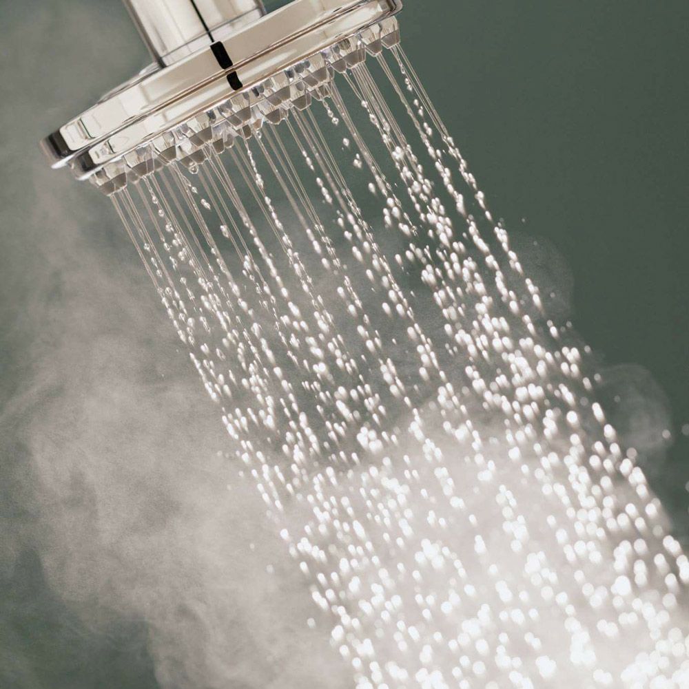 Shower with hot water — Hot Water Systems in Port Macquarie, NSW