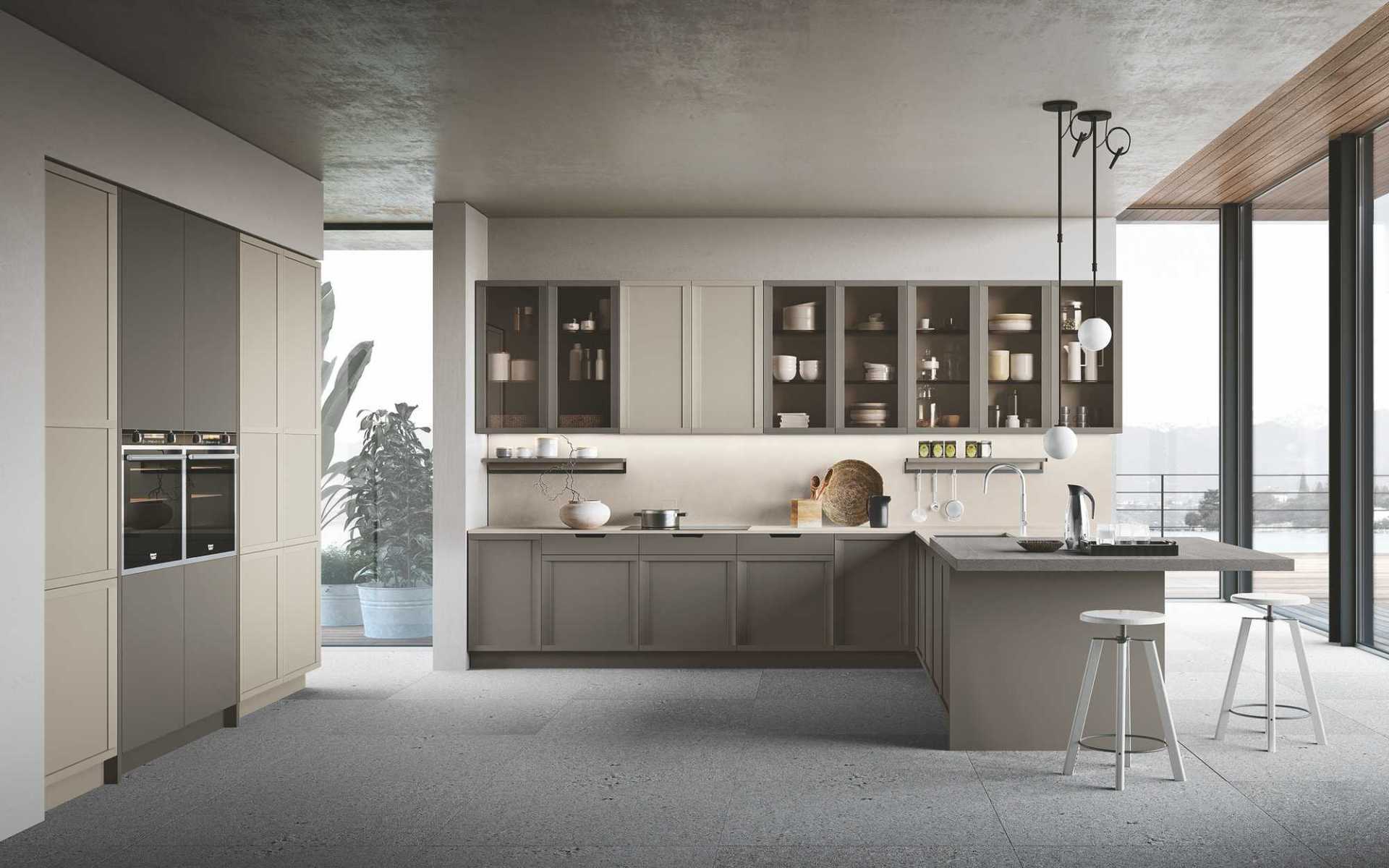 Cucine classiche Stosa Newport Grigio Piacenza Forli - Cesena - Ravenna - Ferrara: Mobil Coop Castrocaro Terme