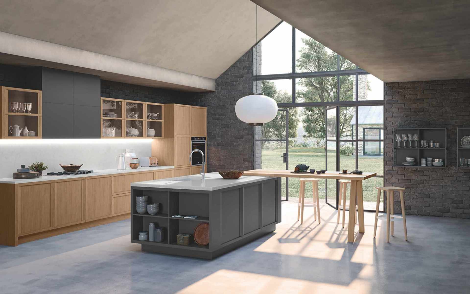 Cucine classiche Stosa Newport Rovere Avena Forli - Cesena - Ravenna - Ferrara: Mobil Coop Castrocaro Terme