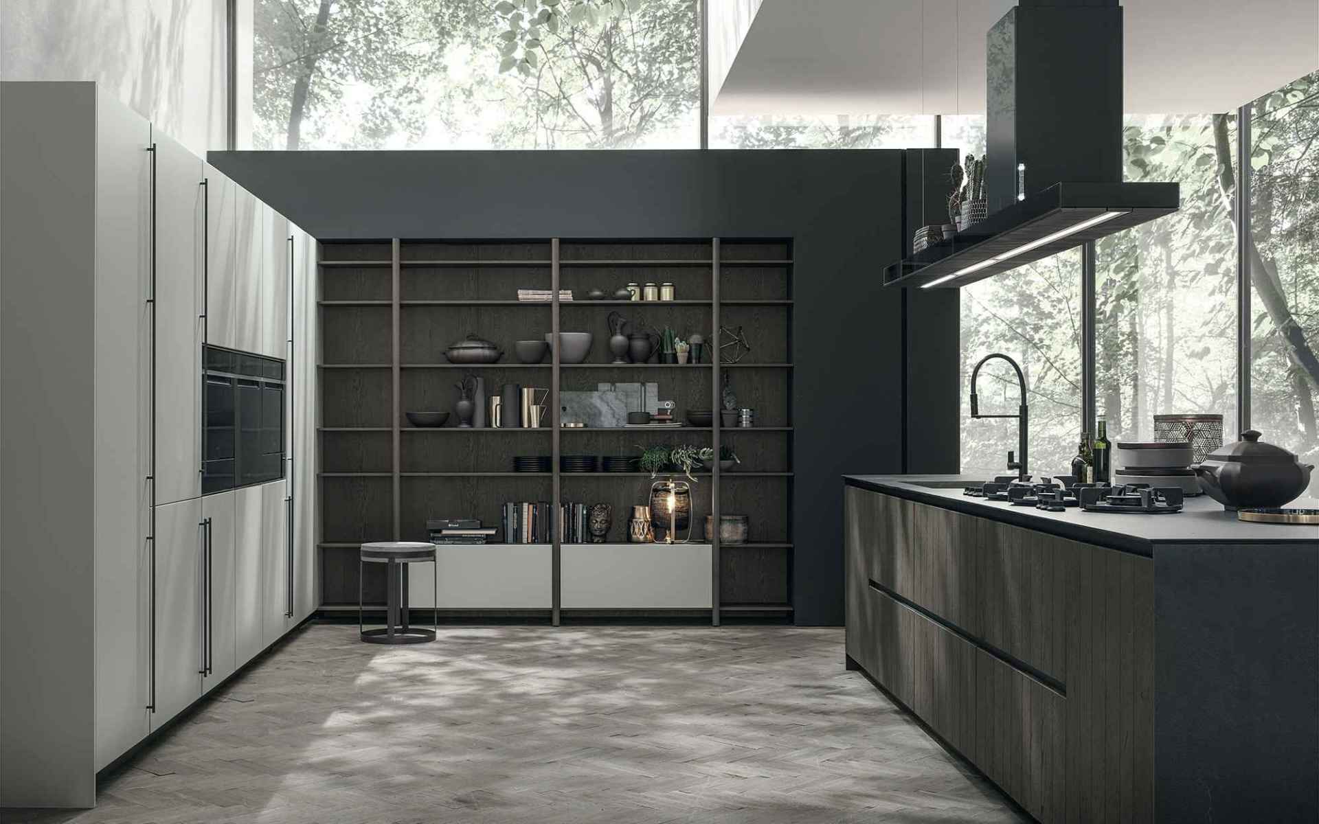 Cucine moderne Stosa Natural Rovere Dark Forli - Cesena - Ravenna - Ferrara: Mobil Coop Castrocaro Terme