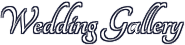 Wedding Gallery in script font.