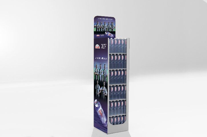 ESP-CA908_Espositore in Cartone Grande Tenuta per Bottigliette