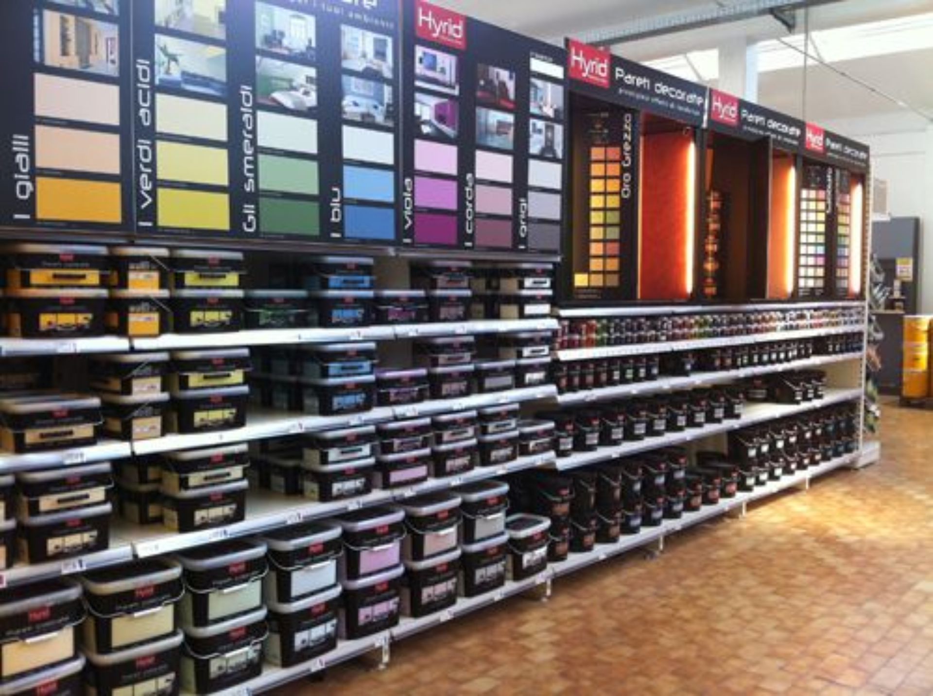 Strutture Vernici e Palette Colore