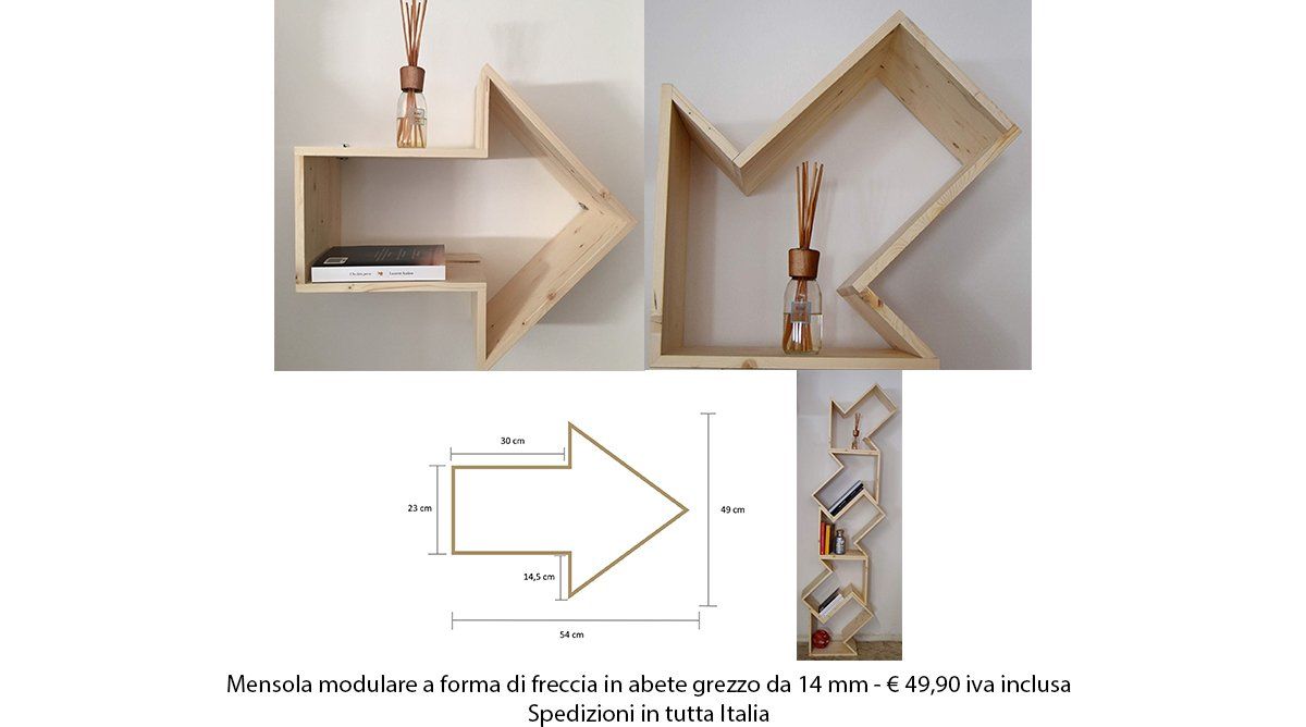 Freccia Mobile Componibile per Arredamento