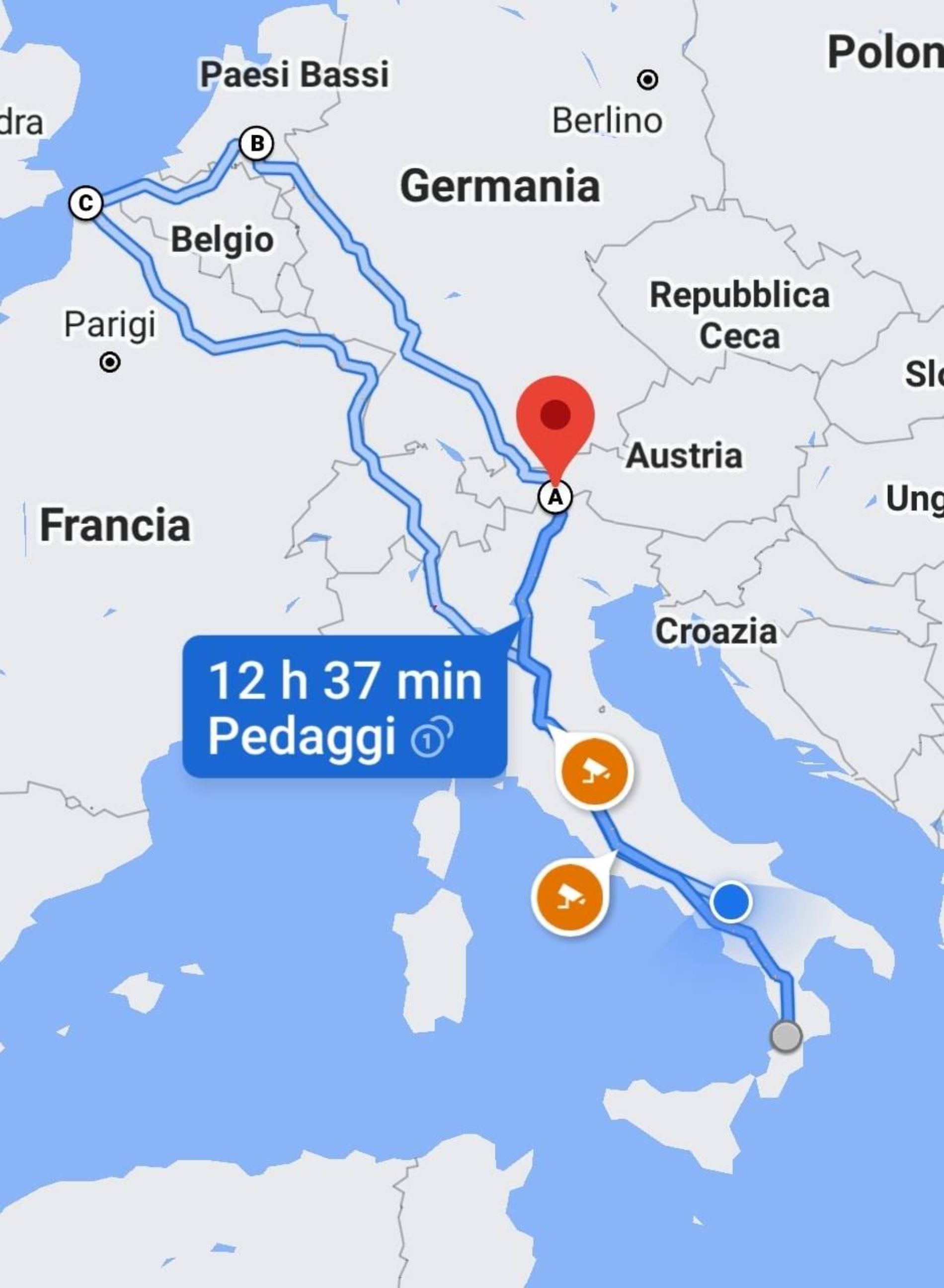 trasporto animali da compagnia in Europa