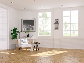 Wallpaper — Living Room Interior Concept in Park Ridge, IL