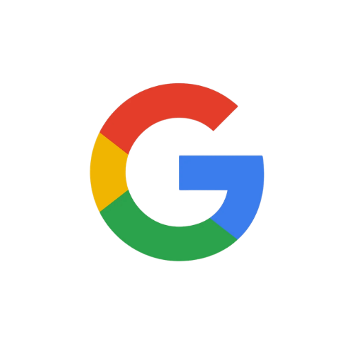 google logo with plain white background.