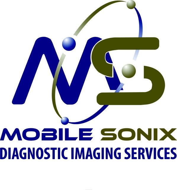 a logo for mobile sonix diagnostic imaging services